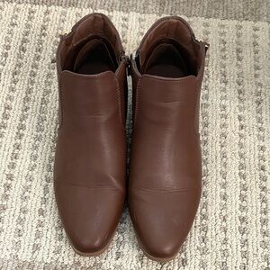 Croft & Barrow Chocolate Ankle Booties